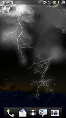 Thunderstorm Live Wallpaper android App screenshot 5